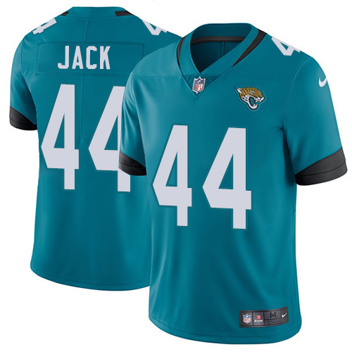 Nike Jaguars #44 Myles Jack Teal Green Alternate Men's Stitched NFL Vapor Untouchable Limited Jersey - Click Image to Close