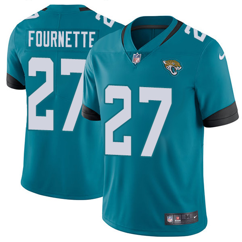 Nike Jaguars #27 Leonard Fournette Teal Green Alternate Men's Stitched NFL Vapor Untouchable Limited Jersey - Click Image to Close