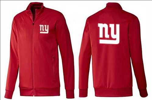 NFL New York Giants Team Logo Jacket Red_1 - Click Image to Close