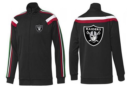 NFL Oakland Raiders Team Logo Jacket Black_2