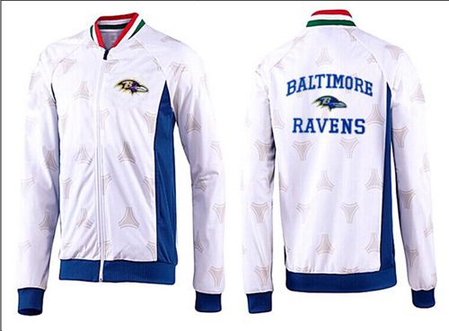 NFL Baltimore Ravens Heart Jacket White