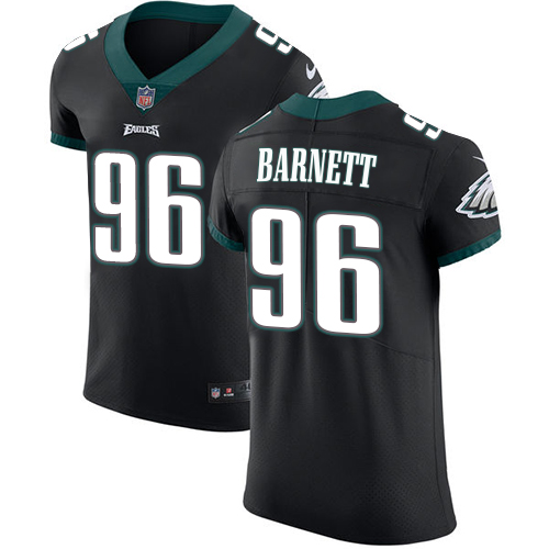 Nike Eagles #96 Derek Barnett Black Alternate Men's Stitched NFL Vapor Untouchable Elite Jersey - Click Image to Close