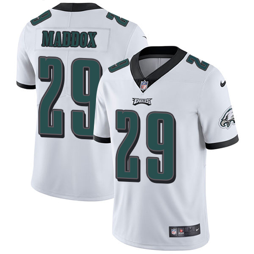 Nike Eagles #29 Avonte Maddox White Men's Stitched NFL Vapor Untouchable Limited Jersey - Click Image to Close