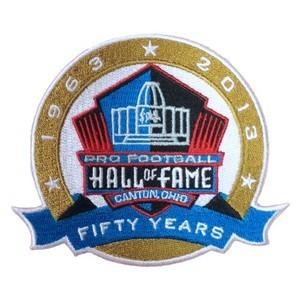 Stitched NFL 1963-2013 Pro Football Hall of Fame 50th Anniversary Fifty Years Jersey Patch