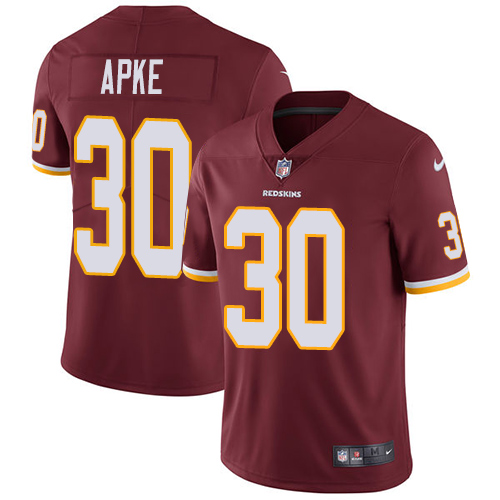 Nike Redskins #30 Troy Apke Burgundy Red Team Color Men's Stitched NFL Vapor Untouchable Limited Jersey