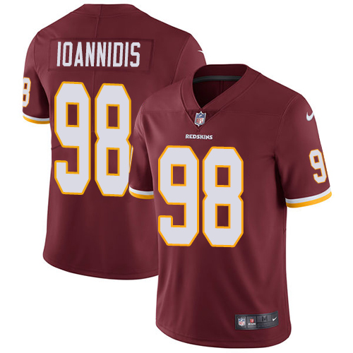 Nike Redskins #98 Matt Ioannidis Burgundy Red Team Color Men's Stitched NFL Vapor Untouchable Limited Jersey