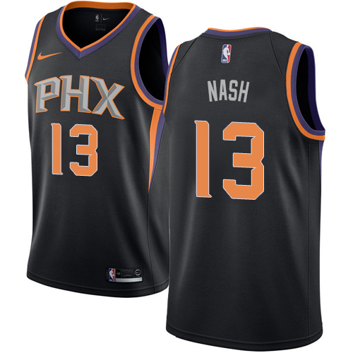 Nike Suns #13 Steve Nash Black Women's NBA Swingman Statement Edition Jersey