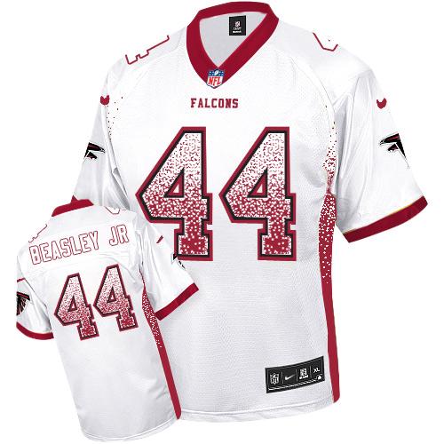 Nike Falcons #44 Vic Beasley Jr White Youth Stitched NFL Elite Drift Fashion Jersey