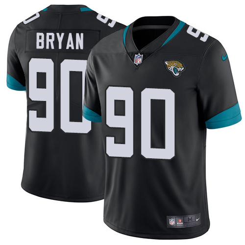 Nike Jaguars #90 Taven Bryan Black Team Color Youth Stitched NFL Vapor Untouchable Limited Jersey