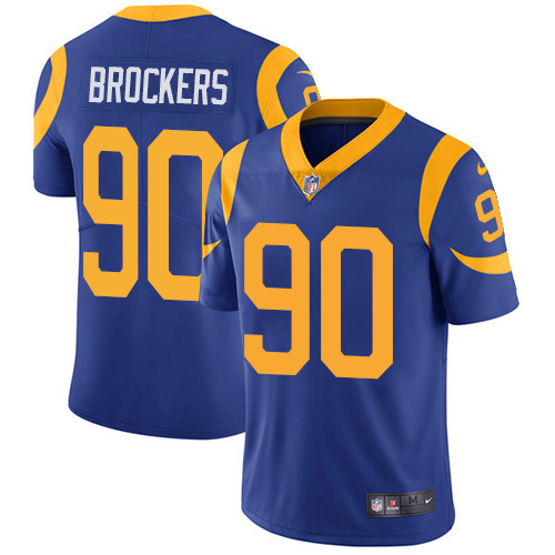 Nike Rams #90 Michael Brockers Royal Blue Alternate Youth Stitched NFL Vapor Untouchable Limited Jersey