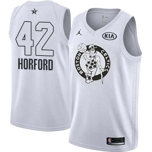 Nike Celtics #42 Al Horford White Youth NBA Jordan Swingman 2018 All-Star Game Jersey