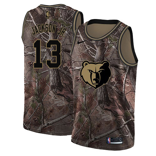 Nike Grizzlies #13 Jaren Jackson Jr. Camo Youth NBA Swingman Realtree Collection Jersey