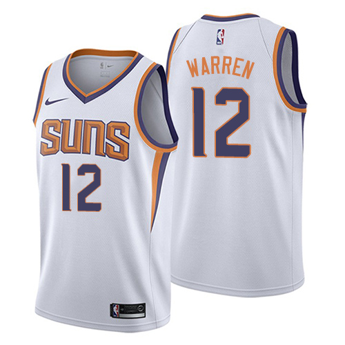 Nike Suns #12 T.J. Warren White Youth NBA Swingman Association Edition Jersey